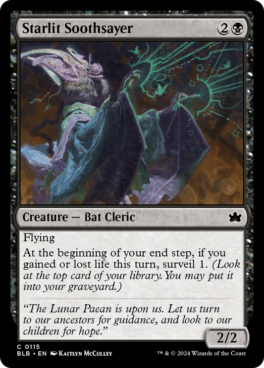 Starlit Soothsayer [Bloomburrow] [Foil]