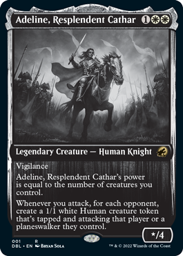 Adeline, Resplendent Cathar [Innistrad: Double Feature] [Foil]