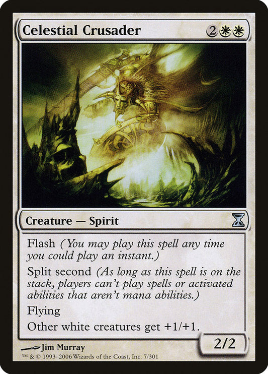 Celestial Crusader [Time Spiral] [Foil]