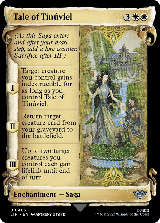 Tale of Tinuviel [The Lord of the Rings: Tales of Middle-Earth Showcase Scrolls] [Foil]