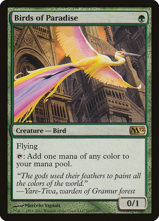 Birds of Paradise [Core Set 2012] [Foil]