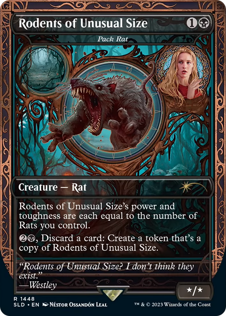 Rodents of Unusual Size - Pack Rat [Secret Lair Drop Series] [Foil]