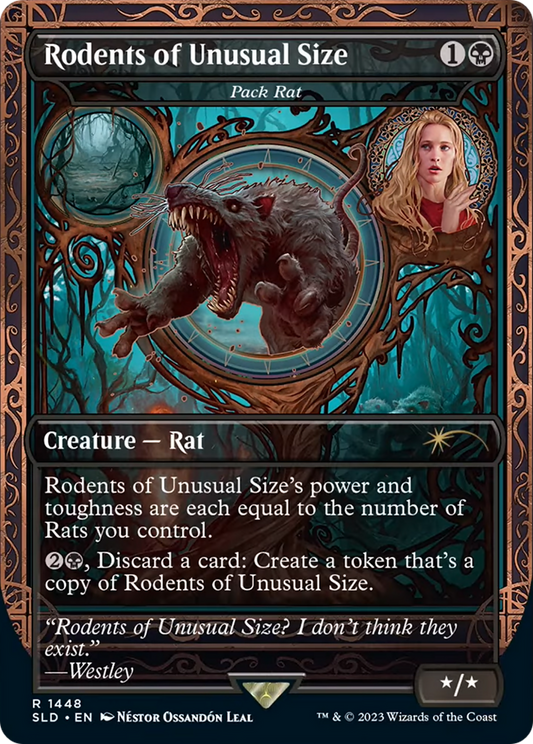 Rodents of Unusual Size - Pack Rat [Secret Lair Drop Series] [Foil]