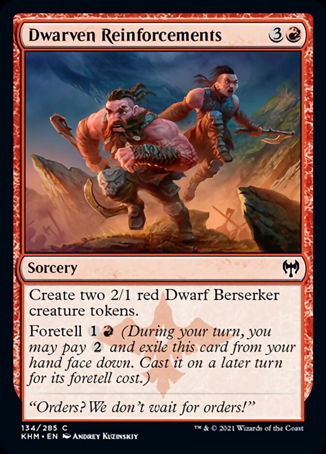 Dwarven Reinforcements [Kaldheim] [Foil]