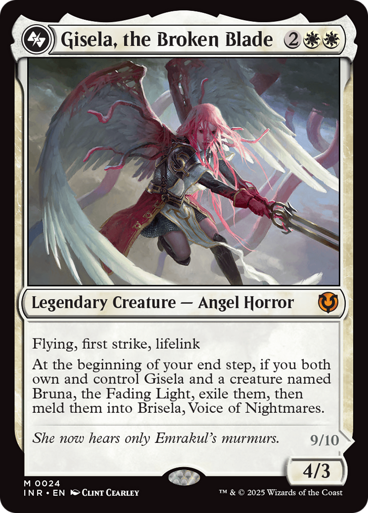 Gisela, the Broken Blade [Innistrad Remastered] [Foil]
