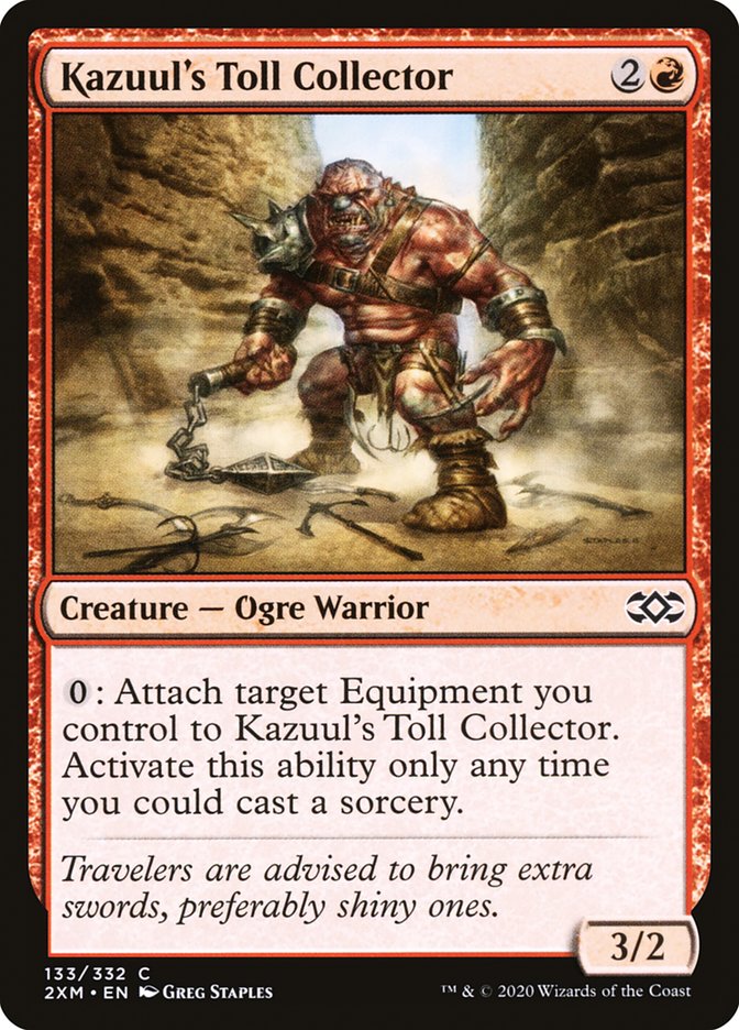 Kazuul's Toll Collector [Double Masters] [Foil]
