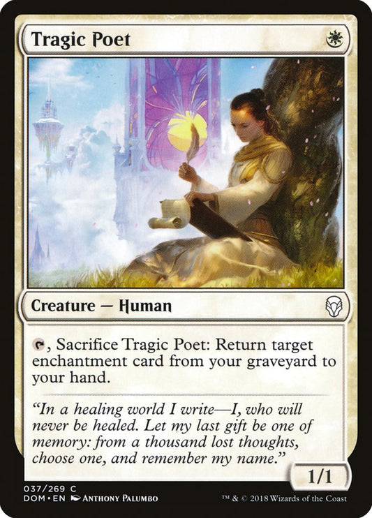 Tragic Poet [Dominaria] [Foil]