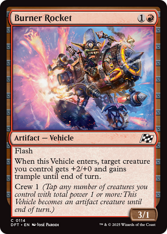 Burner Rocket [Aetherdrift] [Foil]