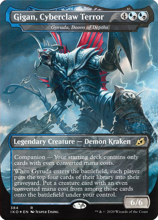 Gyruda, Doom of Depths - Gigan, Cyberclaw Terror (Godzilla Series) [Ikoria: Lair of Behemoths] [Foil]