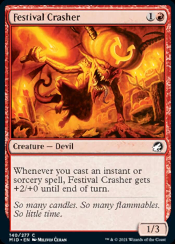 Festival Crasher [Innistrad: Midnight Hunt] [Foil]