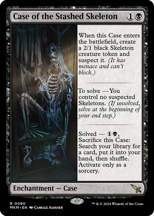 Case of the Stashed Skeleton [Murders at Karlov Manor] [Foil]