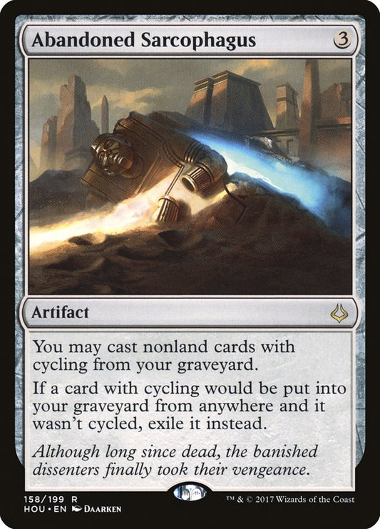 Abandoned Sarcophagus [Hour of Devastation] [Foil]