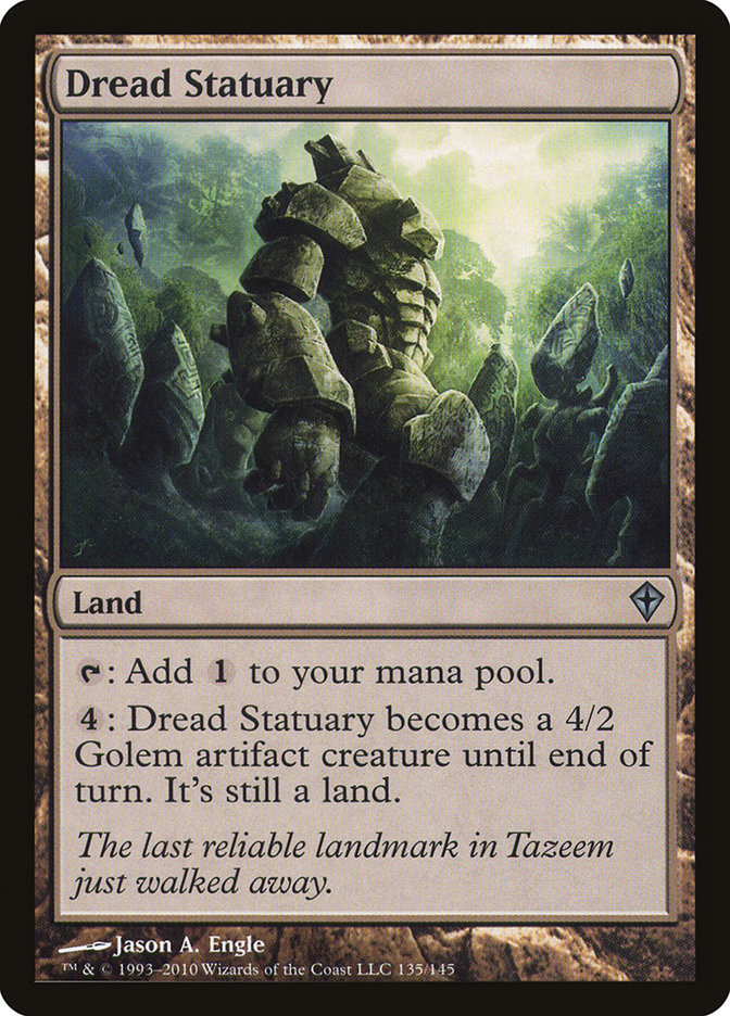Dread Statuary [Worldwake] [Foil]