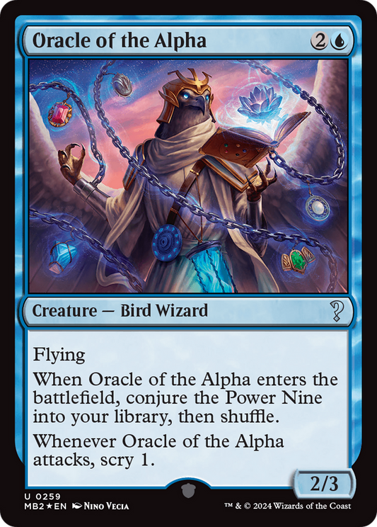 Oracle of the Alpha [Mystery Booster 2] [Foil]