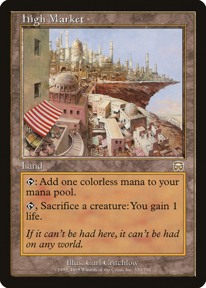 High Market [Mercadian Masques] [Foil]