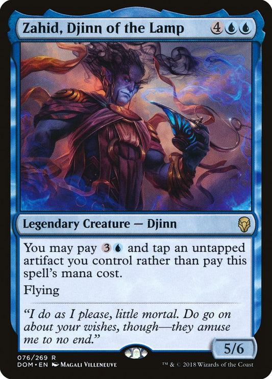 Zahid, Djinn of the Lamp [Dominaria] [Foil]
