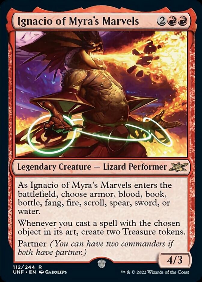 Ignacio of Myra's Marvels [Unfinity] [Foil]