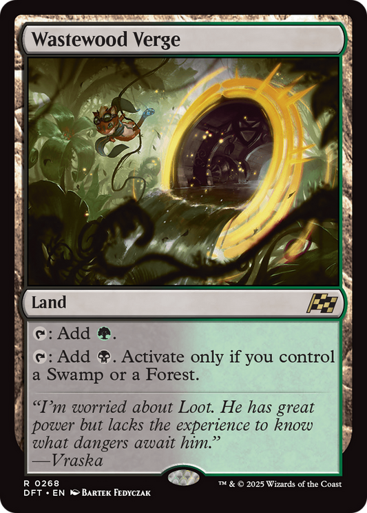 Wastewood Verge [Aetherdrift] [Foil]
