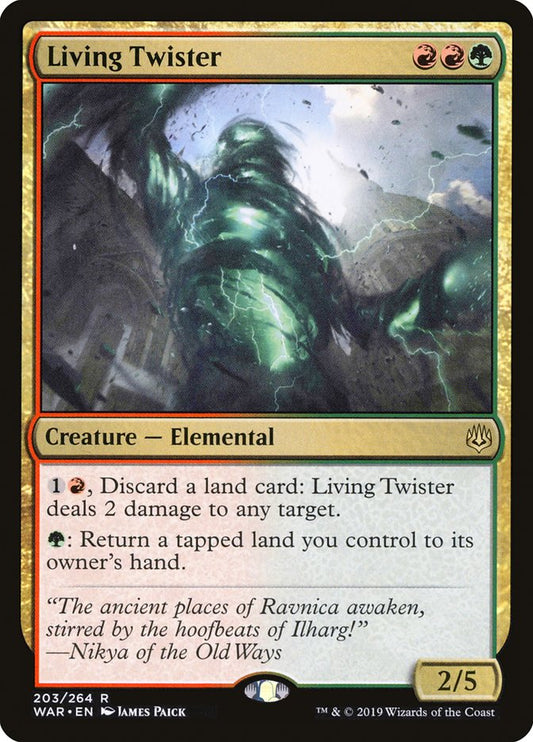 Living Twister [War of the Spark] [Foil]