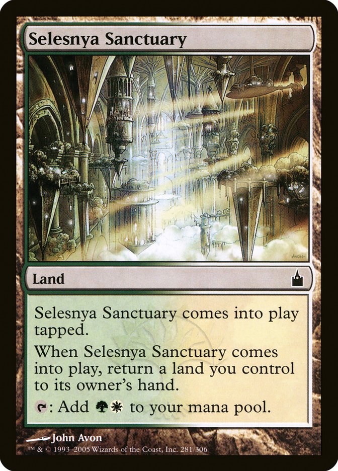 Selesnya Sanctuary [Ravnica: City of Guilds] [Foil]