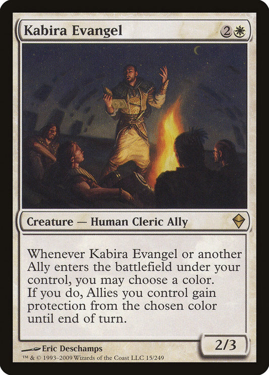 Kabira Evangel [Zendikar] [Foil]