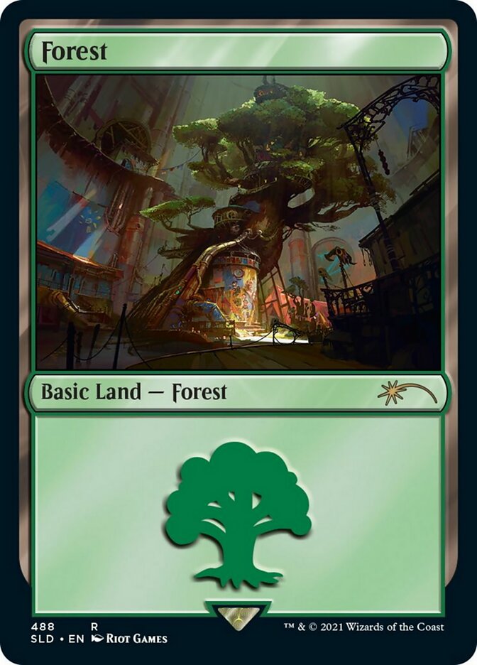 Forest (488) [Secret Lair Drop Series] [Foil]