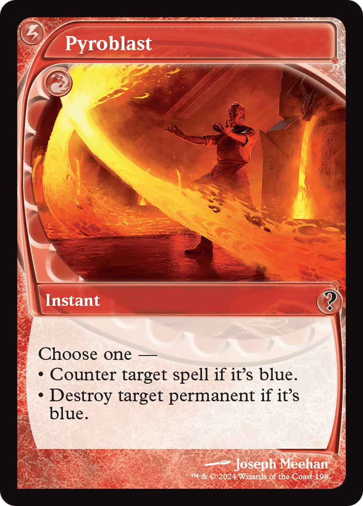 Pyroblast (Future Sight) [Mystery Booster 2] [Foil]