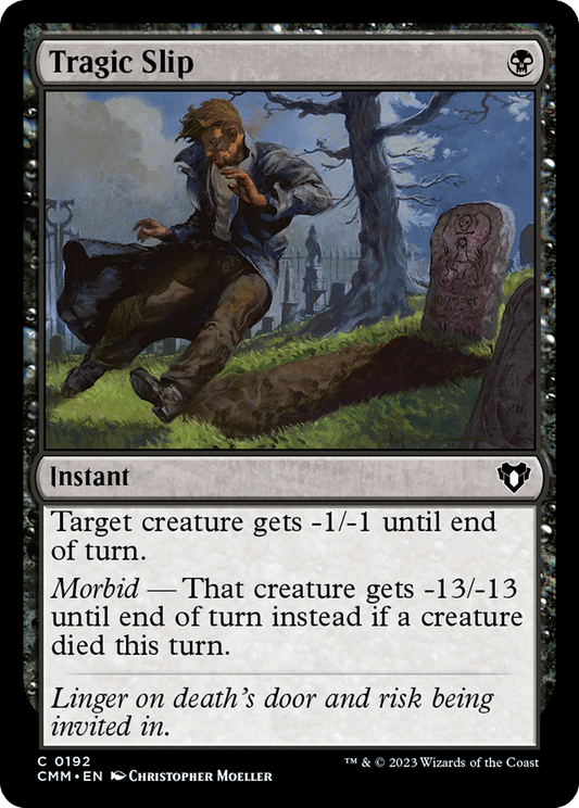 Tragic Slip [Commander Masters] [Foil]