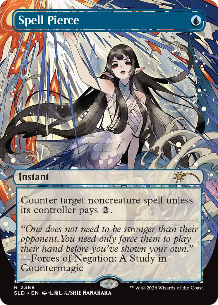 Spell Pierce (2388) [Secret Lair Drop Series] [Foil]