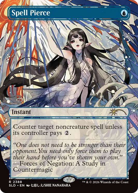 Spell Pierce (2388) [Secret Lair Drop Series] [Foil]