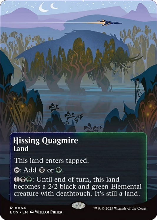 Hissing Quagmire (0064) (Borderless) [Edge of Eternities: Stellar Sights] [Foil]