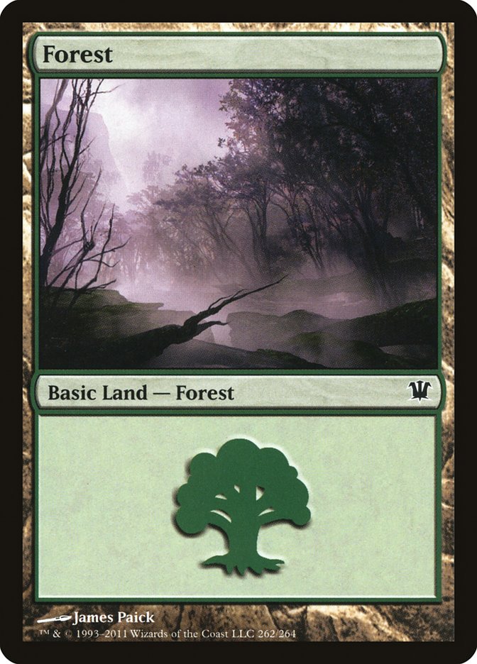 Forest (262) [Innistrad] [Foil]