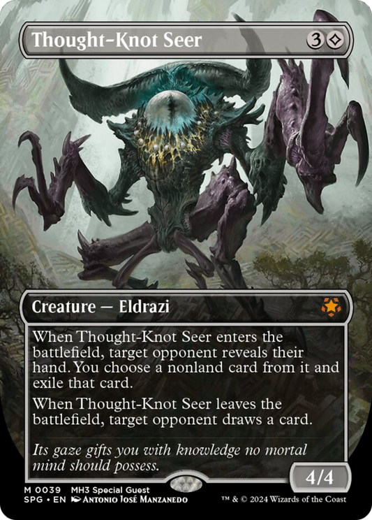 Thought-Knot Seer (Borderless) [Modern Horizons 3 Special Guests] [Foil]
