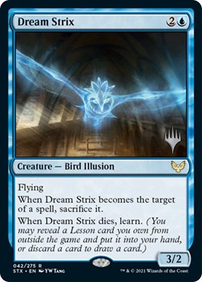 Dream Strix (Promo Pack) [Strixhaven: School of Mages Promos] [Foil]