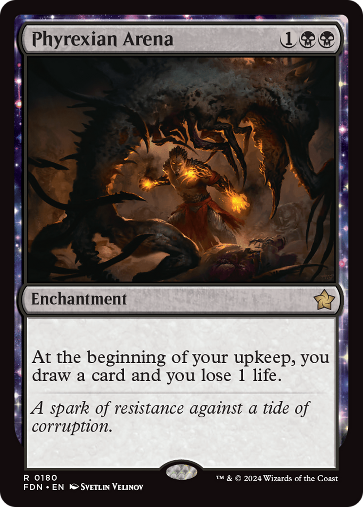 Phyrexian Arena [Foundations] [Foil]