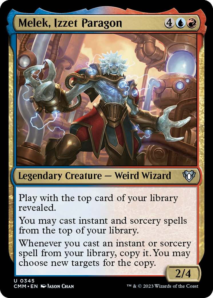 Melek, Izzet Paragon [Commander Masters] [Foil]