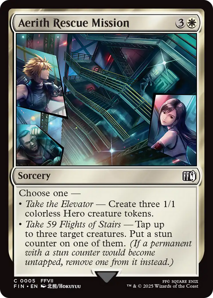 Aerith Rescue Mission [FINAL FANTASY] [Foil]
