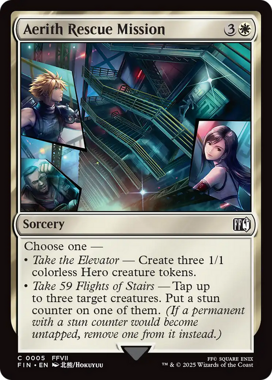 Aerith Rescue Mission [FINAL FANTASY] [Foil]