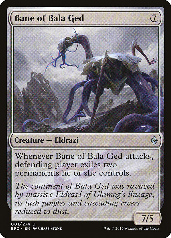 Bane of Bala Ged [Battle for Zendikar] [Foil]