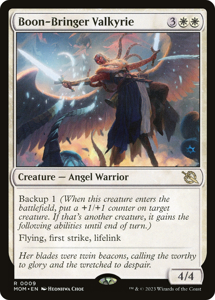 Boon-Bringer Valkyrie [March of the Machine] [Foil]
