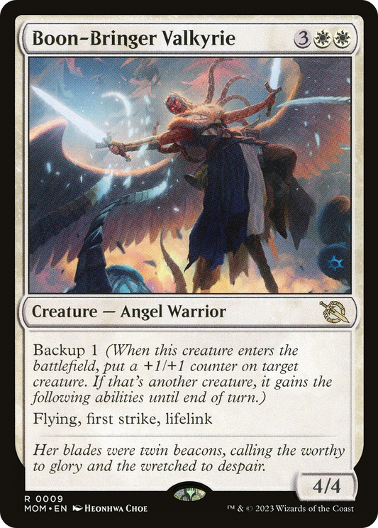 Boon-Bringer Valkyrie [March of the Machine] [Foil]