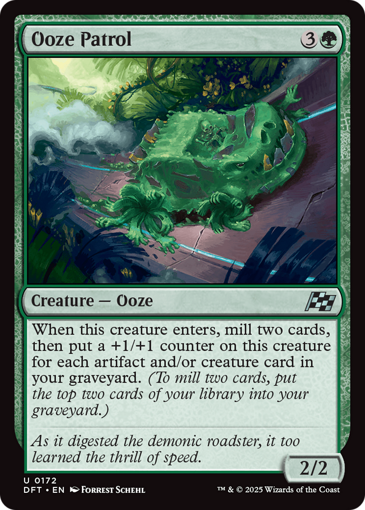 Ooze Patrol [Aetherdrift] [Foil]