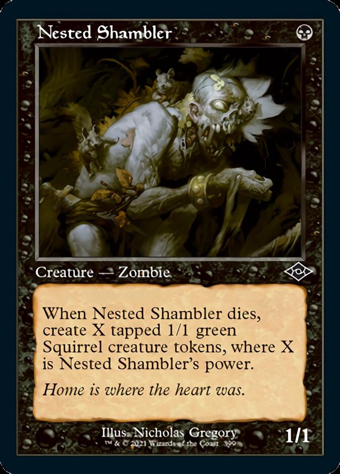 Nested Shambler (Retro) [Modern Horizons 2] [Foil]