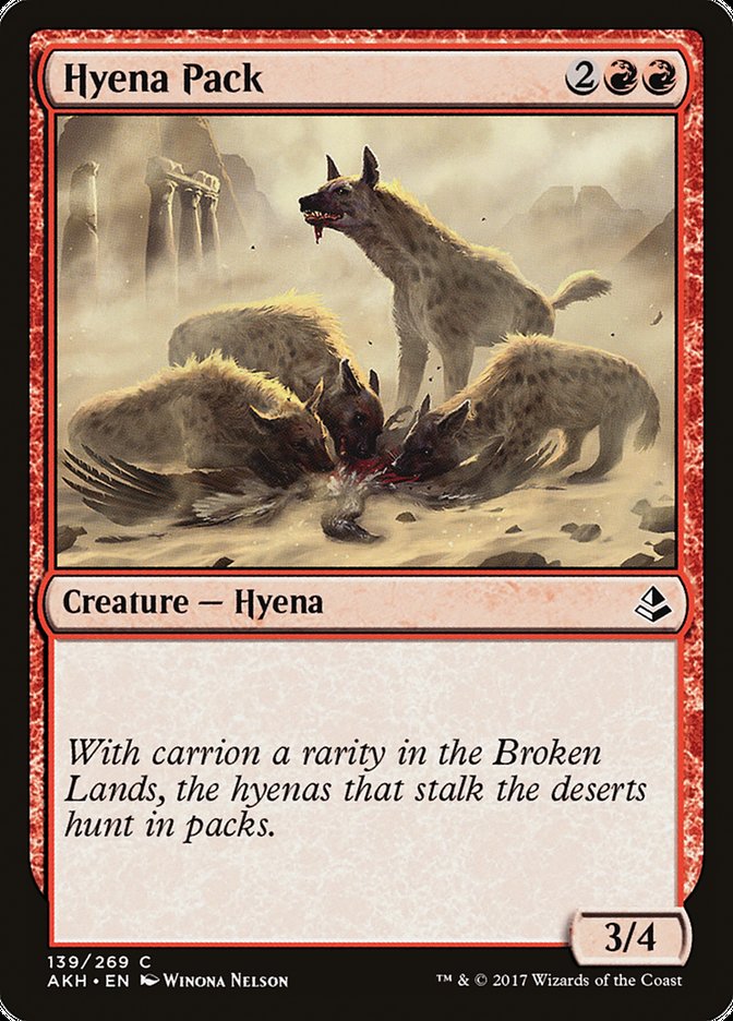 Hyena Pack [Amonkhet] [Foil]