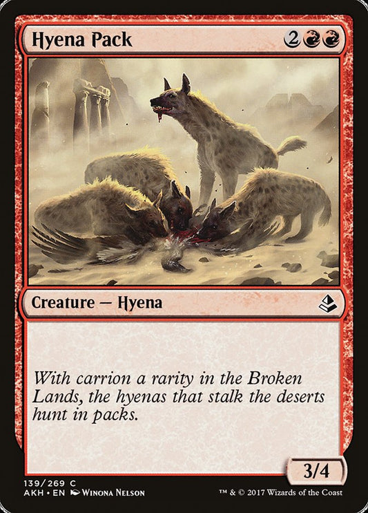 Hyena Pack [Amonkhet] [Foil]
