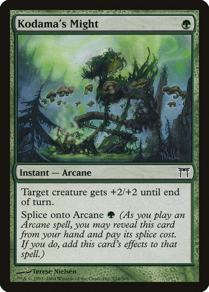 Kodama's Might [Champions of Kamigawa] [Foil]