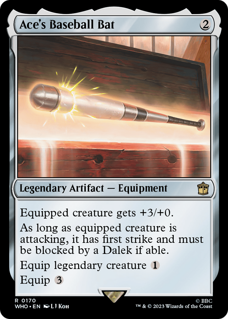 Ace's Baseball Bat [Doctor Who] [Foil]