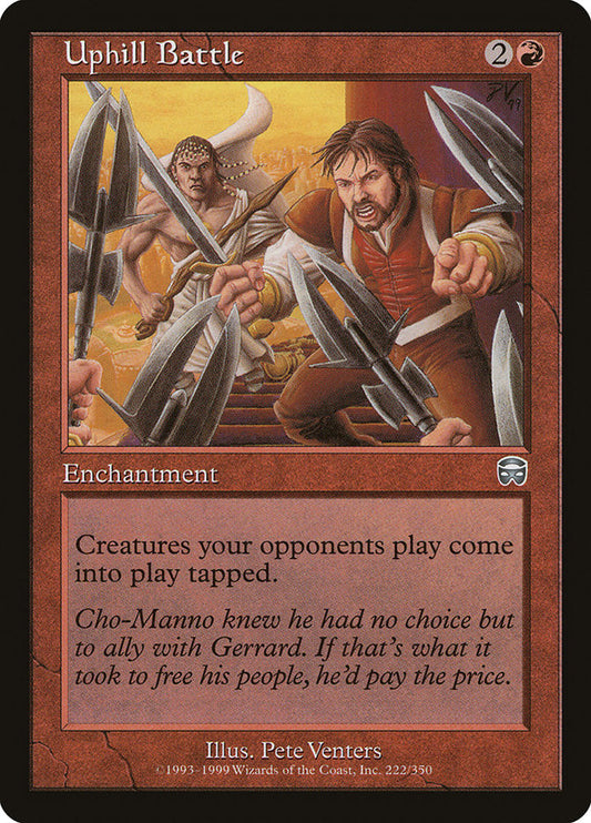 Uphill Battle [Mercadian Masques] [Foil]