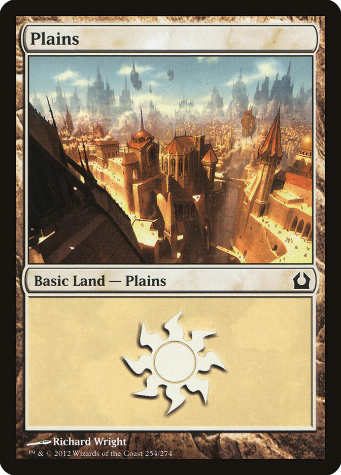 Plains (254) [Return to Ravnica] [Foil]