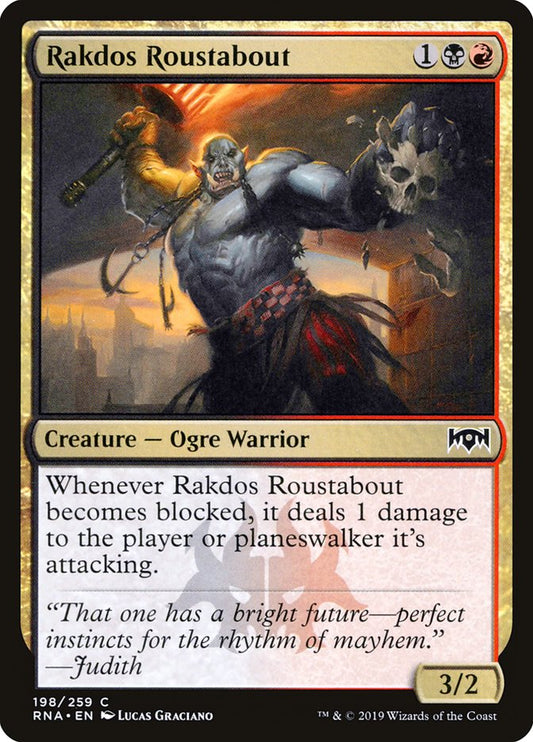 Rakdos Roustabout [Ravnica Allegiance] [Foil]